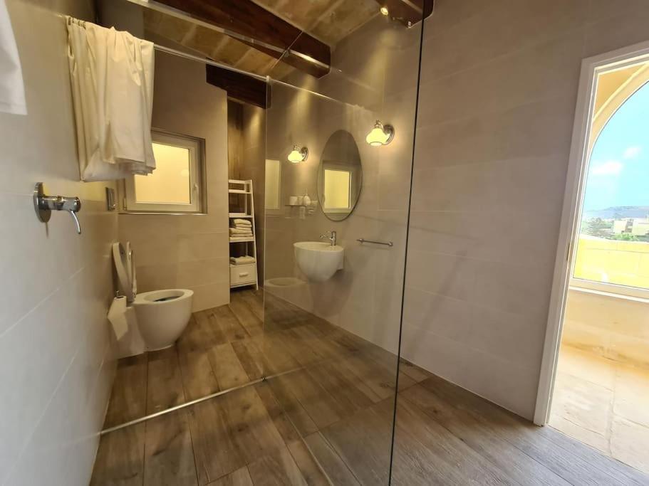 Farmhouse Villa With Large Pool And Garden In Gozo Għarb Εξωτερικό φωτογραφία